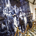 Rembrandt's Night Watch in Delft tiles